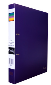 CROXLEY 2D Polypropylene Ring Binder Purple Each-FIL83136