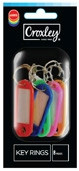 CROXLEY Keyrings CB45 8's Carded-KEY45CB