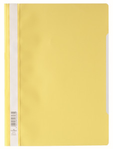 DURABLE PVC Econo Quote Folder - A4 (Yellow) - DU2573-04 DURABLE PVC Econo Quote Folder - A4 (Yellow) - DU2573-04
