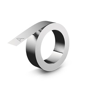 DYMO M1011 Tape - NonAdhesive Stainless Steel - 12mmx6.4m-DS32500