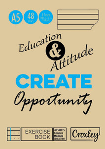 CROXLEY JD184 A5 48 Pg 17mm Speckled Pk25.-EXE18417SPEC