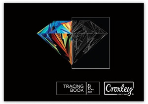 CROXLEY JD254 A5 Landscape 72 Page Tracing Book Pack of 10-TRA254