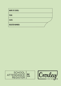 CROXLEY  JD286 School Attendance Register Wire Stitched (Manila Cover) Pack of 20-ATR286