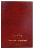 CROXLEY JD478 Analysis Petty Cash Full Bound A4 Each-ANA478