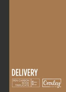 CROXLEY JD66PR Pen Carbon Delivery Triplicate A5 100 Page Pack of 10-PCB66PR CROXLEY JD66PR Pen Carbon Delivery Triplicate A5 100 Page Pack of 10-PCB66PR