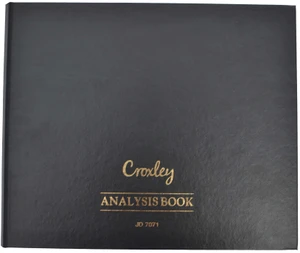 CROXLEY JD7071 Analysis Series 7 Oblong 144 Page 7 Column on 1 Page Cash Each-ANA7071