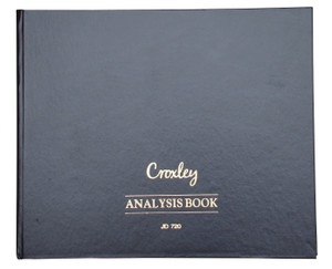 CROXLEY JD720 Analysis Series 7 Oblong 144 Page Feint Ruled Only Each-ANA720
