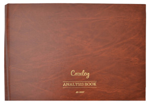 CROXLEY JD8027 Analysis Series 8 Full Bound 27 Column on 2 Page Cash Each-ANA8027