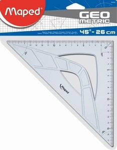 MAPED Set Square Geo - 26cm 45Degree-242426
