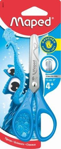 MAPED Scissors 13cm Essentials Left Handed - Card-464310