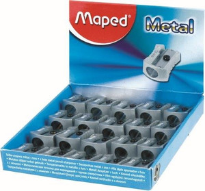 MAPED Sharpener 1-Hole Metal - Each-506600 MAPED Sharpener 1-Hole Metal - Each-506600