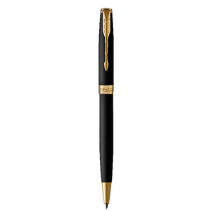 PARKER Sonnet Ballpoint Pen - Matte Black Gold Trim-NS1931519 PARKER Sonnet Ballpoint Pen - Matte Black Gold Trim-NS1931519