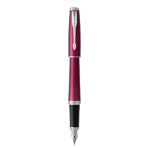 PARKER Urban Fountain Pen - Vibrant Magenta Chrome Trim-NS1931607