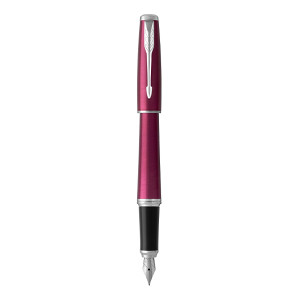 PARKER Urban Fountain Pen - Vibrant Magenta Chrome Trim-NS1931607