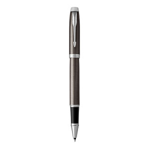 PARKER IM Rollerball Pen - Dark Espresso Chrome Trim-NS1931664