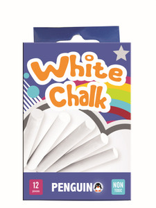 PENGUIN Chalk (White) (Box of 12)-CHA3201