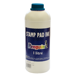 PENGUIN Stamp Pad Ink - 1 Litre (Blue)-INK5104