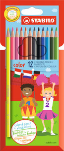 STABILO Color Colour Pencil Assorted Box 12's-1912-77-11