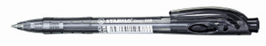 STABILO Liner Click BallPoint Pen  Medium Black Each-308M-46