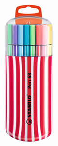 STABILO Pen 68 Fibre Tip: Zebrui Berry Assorted 20'S-6820-02-1-01 STABILO Pen 68 Fibre Tip: Zebrui Berry Assorted 20'S-6820-02-1-01