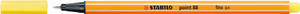 STABILO Point 88 Fineliner Lemon Yellow Each-88-24