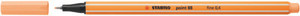 STABILO Point 88 Fineliner Light Orange-88-25