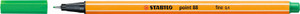 STABILO Point 88 Fineliner Green Each-88-36