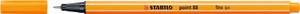 STABILO Point 88 Fineliner Orange Each-88-54