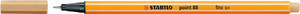 STABILO Point 88 Fineliner Light Ochre Each-88-88