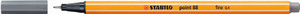 STABILO Point 88 Fineliner Dark Grey Each-88-96