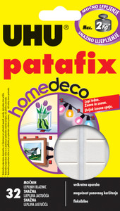 UHU Patafix Home Deco Glue Pads 32 Glue Pads-40660 UHU Patafix Home Deco Glue Pads 32 Glue Pads-40660