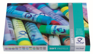 ROYAL TALENS VAN GOGH Soft Pastels Set 24 Colours-RT90820124