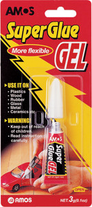 AMOS SUPER GLUE 3g CARDED - SGG3B1 AMOS SUPER GLUE 3g CARDED - SGG3B1