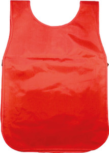 SCHOOL PRIMARY APRON- DOUBBLE SIDE RED