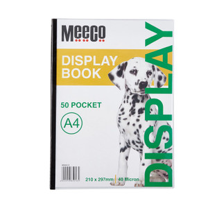 Meeco A4 Economy Display Book with 50 Pockets
