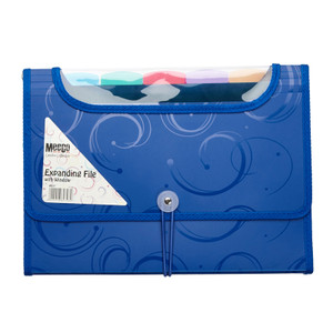 A4 Expanding file with window  6 divisions