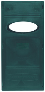 Bankers Box Solid Plastic Container - Green - 4 pk             