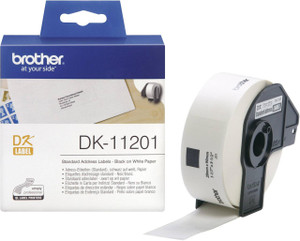 BROTHER Brother DK11201 Labelling Tape Standard Address Label  BROTHER Brother DK11201 Labelling Tape Standard Address Label