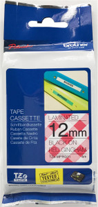 BROTHER Brother TZE-MPRG31 Label-making Tape Black On Red 12mm 