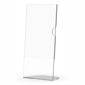 Acrylic Menu Holder - Single Sided - 1/3 (DL) A4 - Box 5 - DP0134-Z