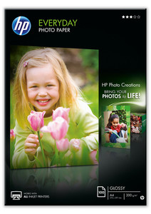 HP Everyday Photo Paper A4 Gloss 100Sht - TAR - Q2510A-TAR