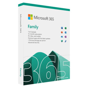 Microsoft M365 Family English Subscri 1 Year Africa only Medialess - TAR - EP2-36885-TAR