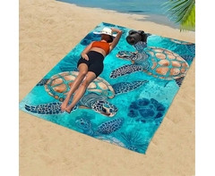 Smooth Custom Single-Sided Beach Towel - Large - GSR - SubBeachTowel003-L