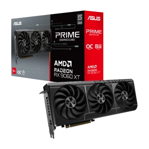 ASUS Prime -RX9060XT-O8G, Radeon RX 9060 XT, 8 GB, GDDR6, 128 bit, 7680 x 4320 pixels, PCI Express 5.0