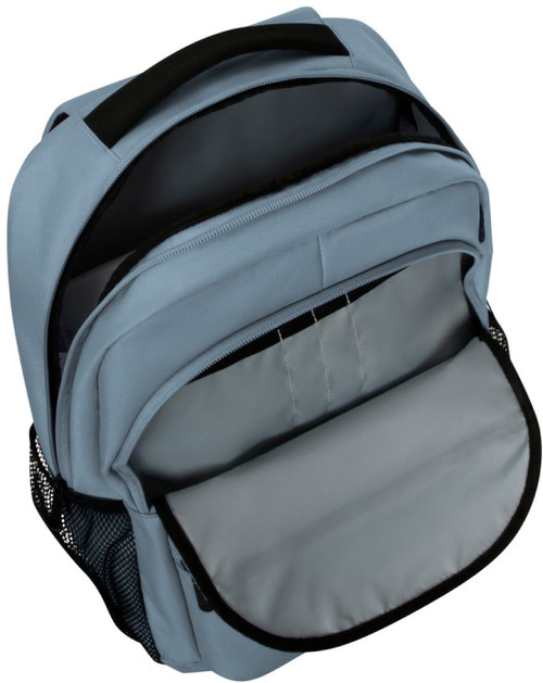 Targus 15.6" Octave III BlackPack - Blue Fog Padded laptop pocket, Secondary compartment with built-in workstation, Comf - TAR - TBB65302GL-TAR
