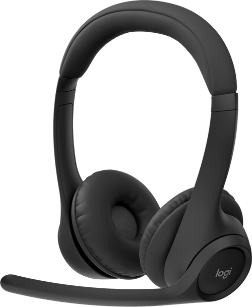 Logitech Headset-Zone 300-Black- BT-N/A-EMEA28i-935, dual noise-cancelling mics, 20-hour battery, multi-device support - TAR - 981-001407-TAR