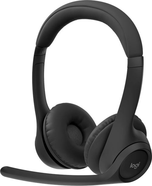 Logitech Headset-Zone 300-Black- BT-N/A-EMEA28i-935, dual noise-cancelling mics, 20-hour battery, multi-device support - TAR - 981-001407-TAR