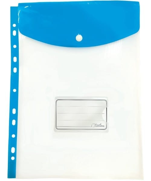 Azure Blue Document Wallet Carry Folder Azure Blue Document Wallet Carry Folder