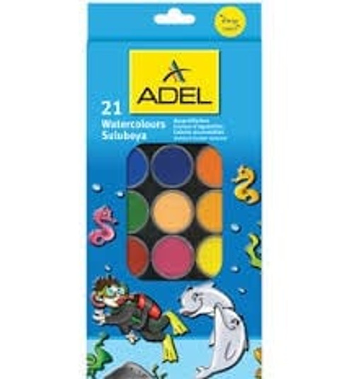 Adel Water Colour Paints 21 Adel Water Colour Paints 21