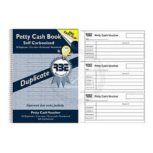 RBE NC A5 Duplicate Petty Cash Book